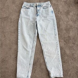 Urban Outfitters High Rise Light Blue Wash Jeans